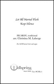 Let All Mortal Flesh Keep Silence SATB choral sheet music cover Thumbnail